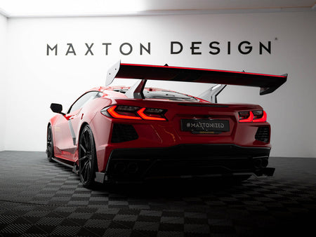 Maxton Design Carbon Spoiler + LED Chevrolet Corvette C8 - CF-CH-CO-C8-INT-245-P+LED - Image 3