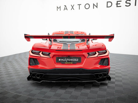 Maxton Design Carbon Spoiler + LED Chevrolet Corvette C8 - CF-CH-CO-C8-INT-245-P+LED - Image 6