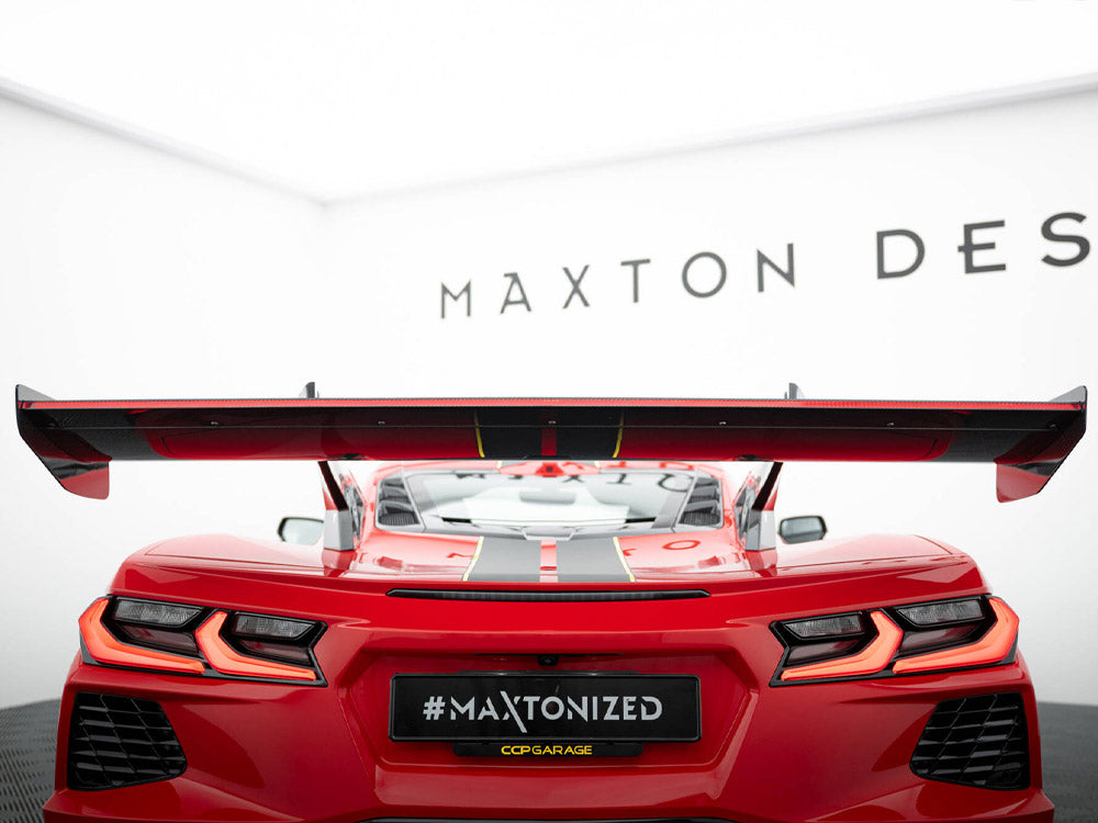 Maxton Design Carbon Spoiler + LED Chevrolet Corvette C8 - CF-CH-CO-C8-INT-245-P+LED - Image 7