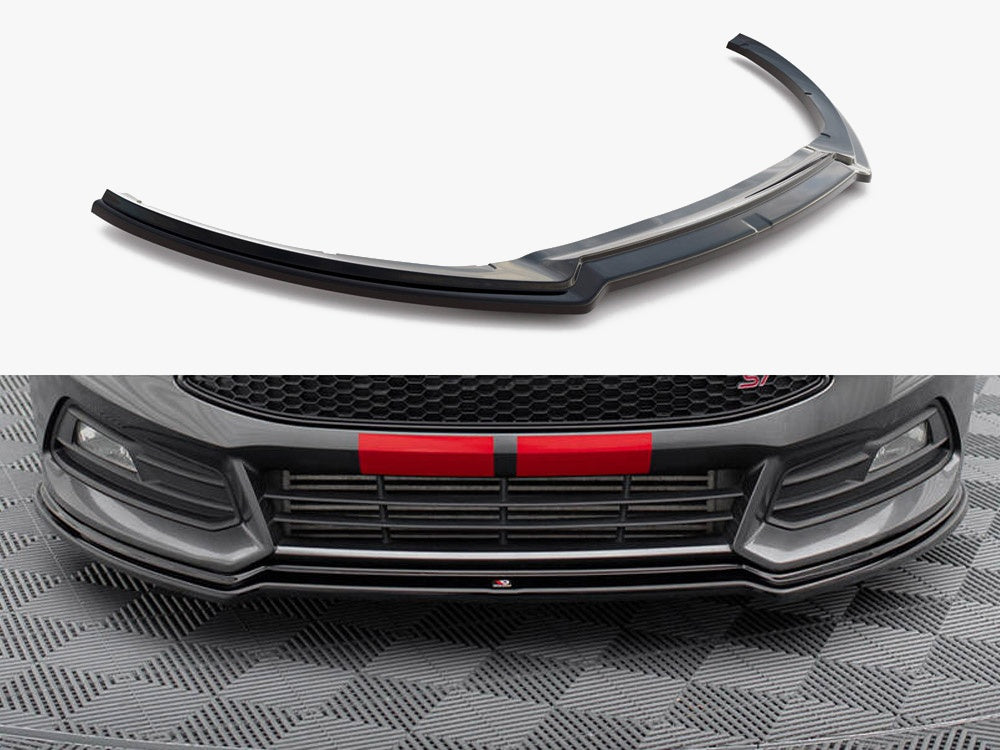 Maxton Design Front Splitter V.3 Ford Focus ST Mk3 FL - FO-FO-3F-ST-FD3G - Image 1