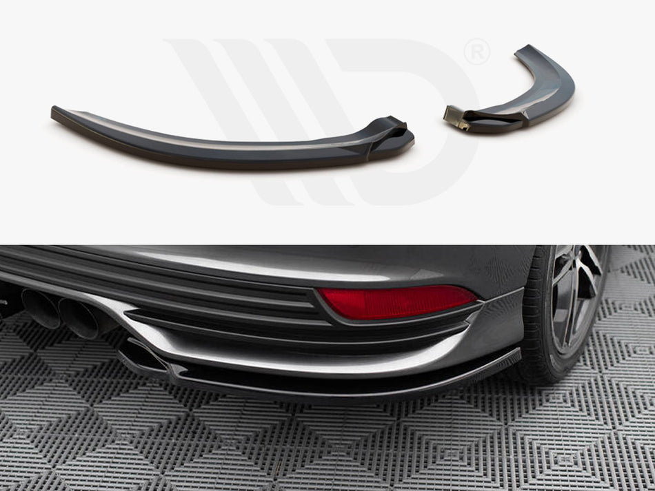 MAXTON DESIGN Rear Side Splitters V.2 Ford Focus ST Mk3 FL