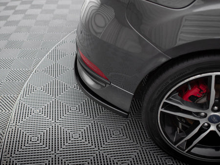 Maxton Design Rear Side Splitters V.2 Ford Focus ST Mk3 FL - FO-FO-3F-ST-RSD2G - Image 4