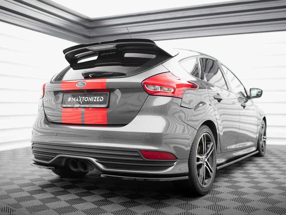 Maxton Design Rear Side Splitters V.1 Ford Focus ST Mk3 FL - FO-FO-3F-ST-RSD1G - Image 2