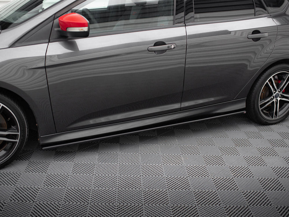 Maxton Design Side Skirts Diffusers Ford Focus ST / ST-Line Mk3 / Mk3 FL Hatchback / Estate - FO-FO-3/3F-ST-SD1G - Image 4