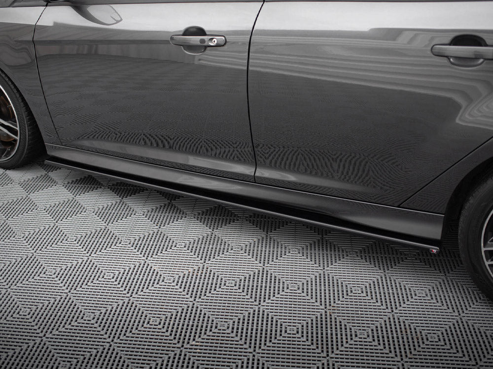 Maxton Design Side Skirts Diffusers Ford Focus ST / ST-Line Mk3 / Mk3 FL Hatchback / Estate - FO-FO-3/3F-ST-SD1G - Image 5