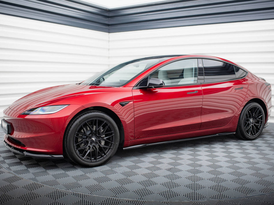 Maxton Design Side Skirts Diffusers V.2 Tesla Model 3 Mk1 / Mk1 Facelift - TE-MODEL3-1F-SD2G - Image 2