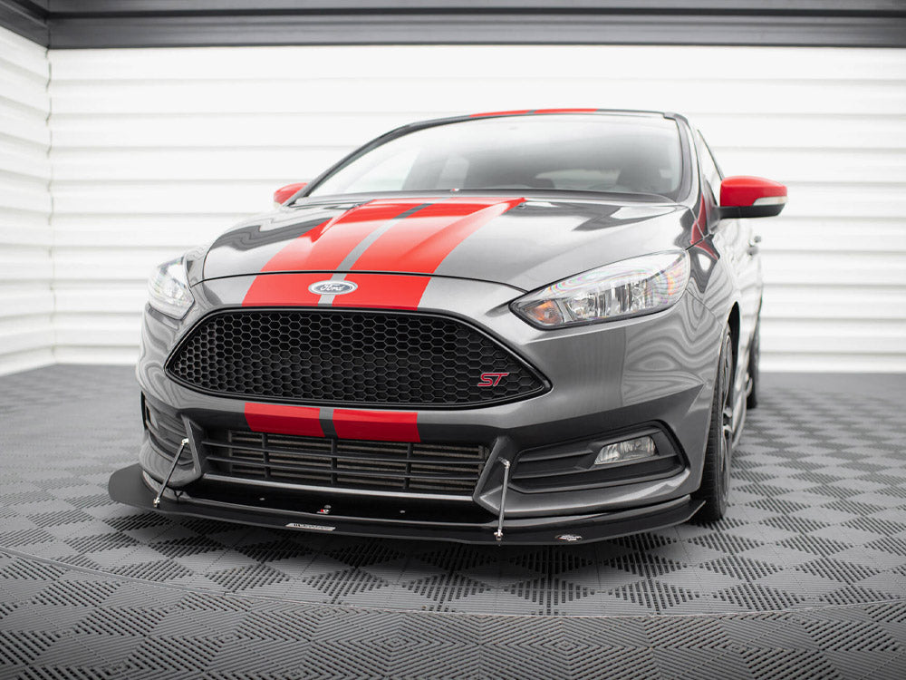 Hybrid Front Splitter V.1 Ford Focus ST Mk3 FL