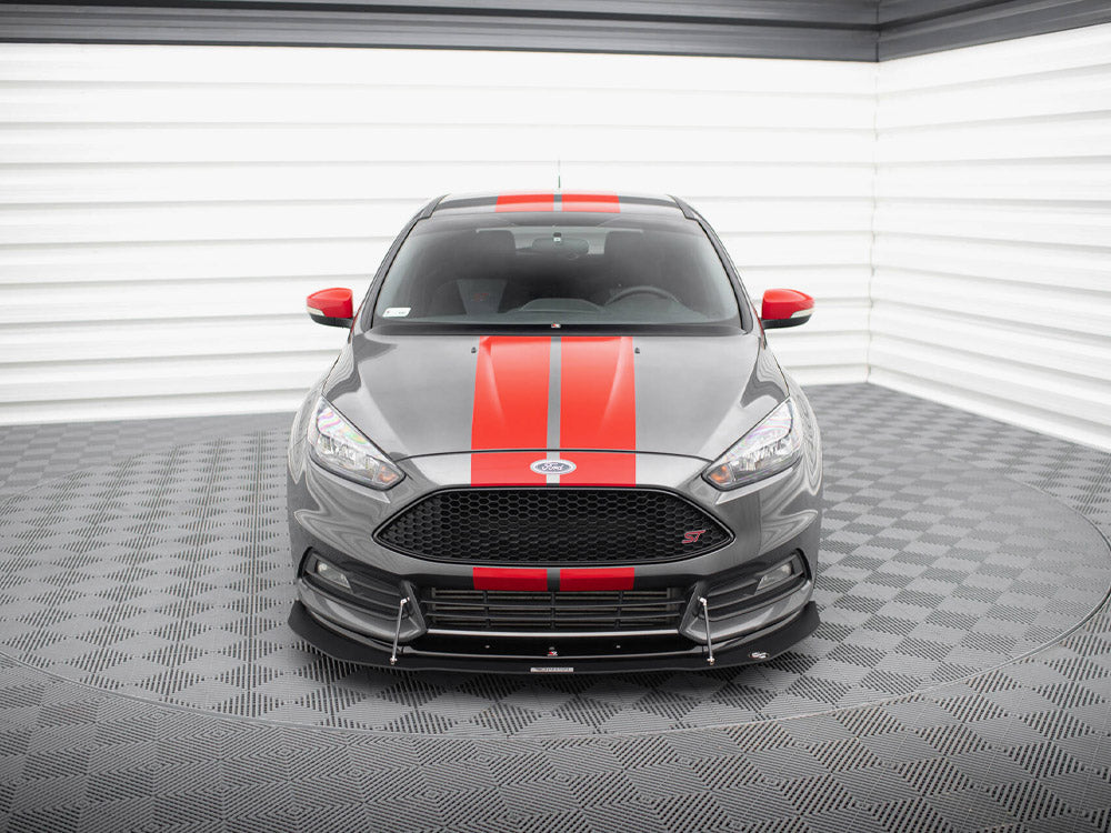 Hybrid Front Splitter V.1 Ford Focus ST Mk3 FL