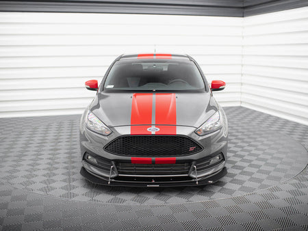 Hybrid Front Splitter V.1 Ford Focus ST Mk3 FL