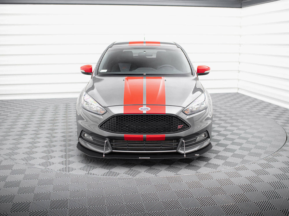 Maxton Design Racing Front Splitter V.1 Ford Focus ST Mk3 FL - FO-FO-3F-ST-CNC-FD1A - Image 3