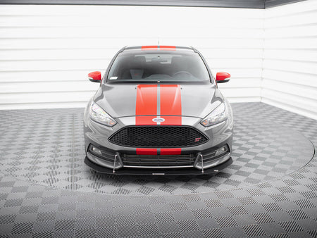 Maxton Design Racing Front Splitter V.1 Ford Focus ST Mk3 FL - FO-FO-3F-ST-CNC-FD1A - Image 3