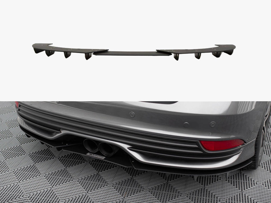 Maxton Design Rear Diffuser Ford Focus ST Mk3 FL - FO-FO-3F-ST-CNC-RS1A - Image 1