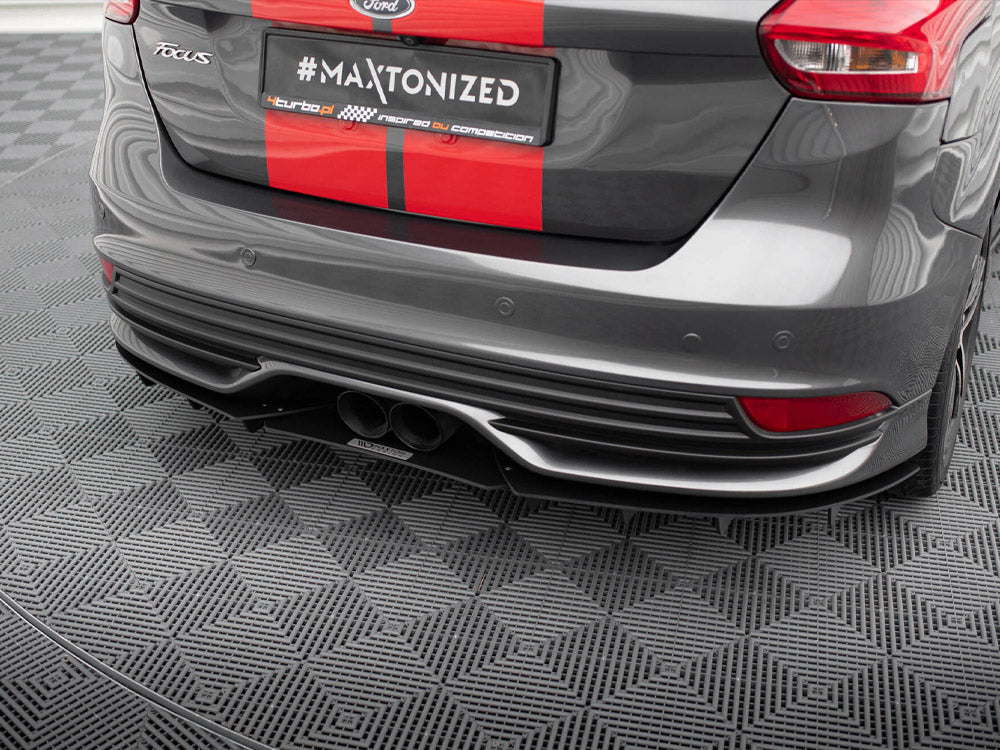 Maxton Design Rear Diffuser Ford Focus ST Mk3 FL - FO-FO-3F-ST-CNC-RS1A - Image 3