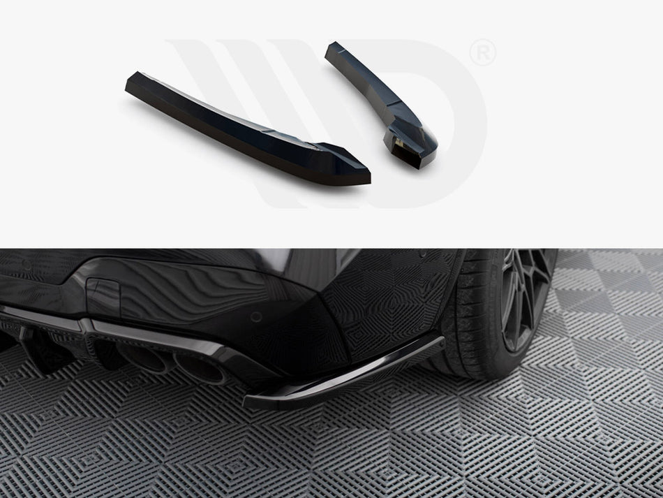 MAXTON DESIGN Rear Side Splitters V.2 BMW X3 M F97 / F97 Facelift