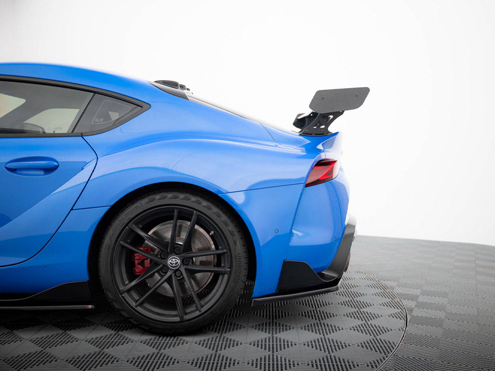 Maxton Design Carbon Spoiler With External Brackets Uprights Toyota Supra Mk5 - CF-TO-SU-5-WING5-EXT-245-P - Image 5