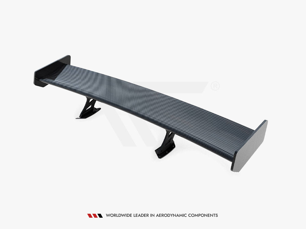 Carbon Spoiler With External Brackets Uprights + LED Toyota Supra Mk5