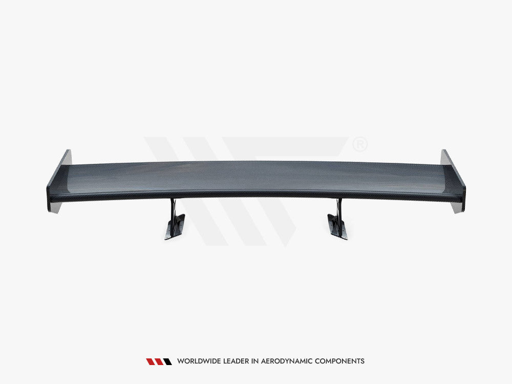 Carbon Spoiler With External Brackets Uprights + LED Toyota Supra Mk5
