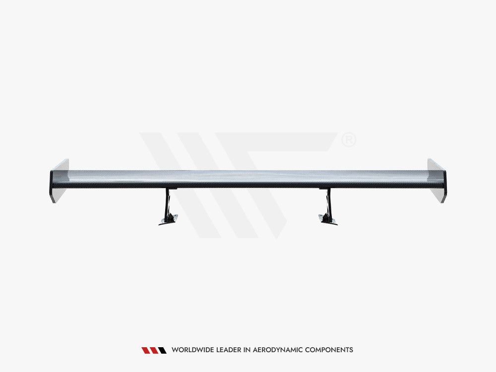 Carbon Spoiler With External Brackets Uprights + LED Toyota Supra Mk5