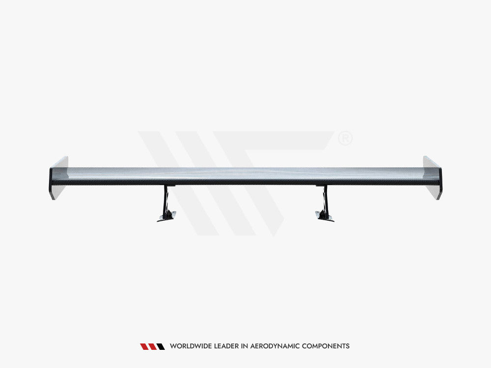 Carbon Spoiler With External Brackets Uprights + LED Toyota Supra Mk5