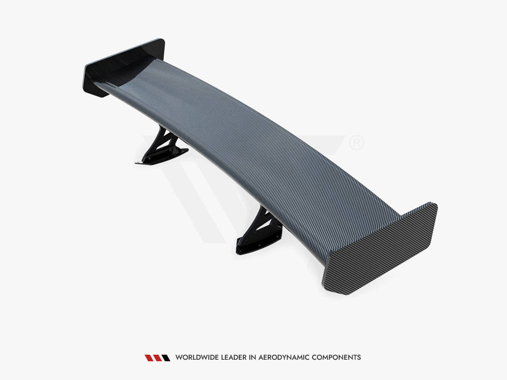 Carbon Spoiler With External Brackets Uprights + LED Toyota Supra Mk5