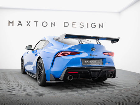 Maxton Design Carbon Spoiler With Upper Swan Mounting Toyota Supra Mk5 - CF-TO-SU-5-WING5-UPP-245-P - Image 2