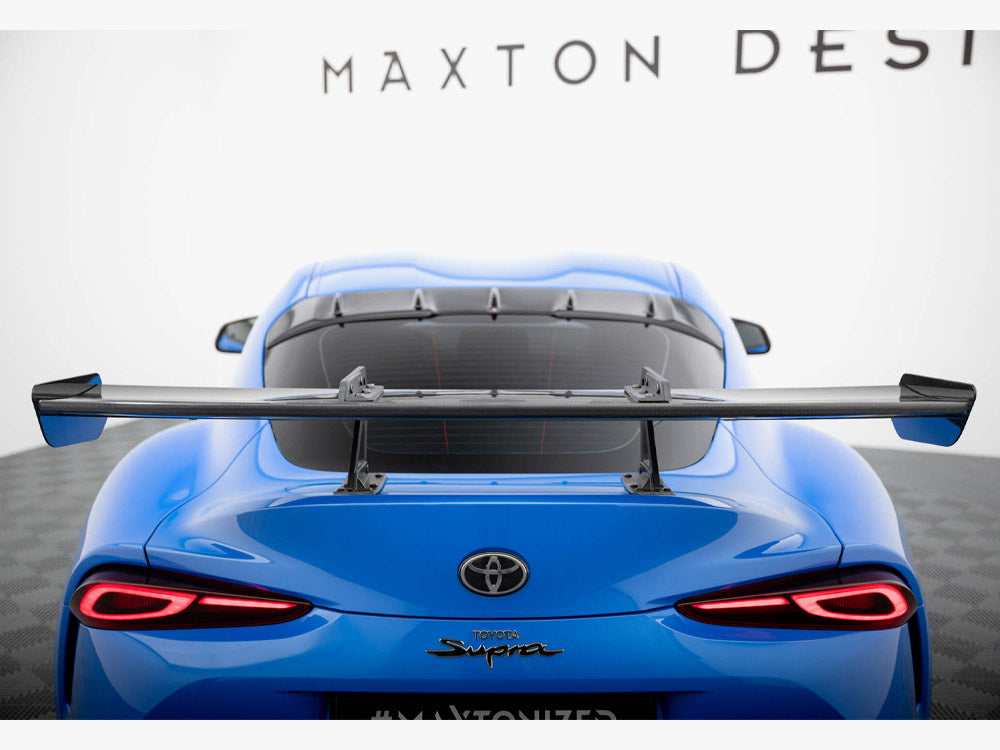Maxton Design Carbon Spoiler With Upper Swan Mounting Toyota Supra Mk5 - CF-TO-SU-5-WING5-UPP-245-P - Image 4