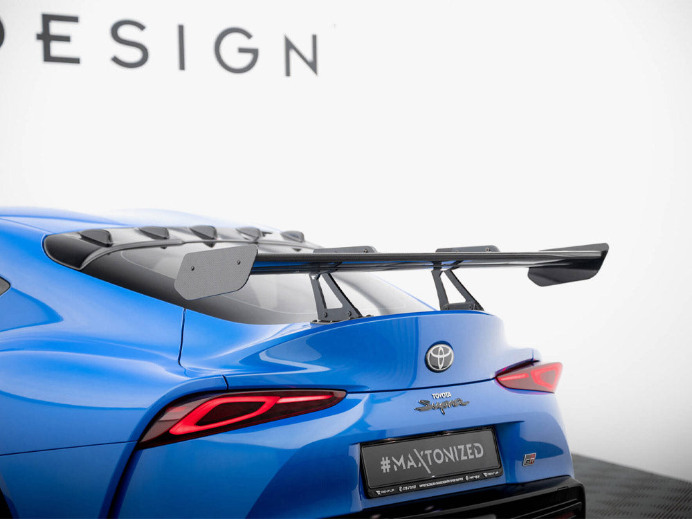 Carbon Spoiler With Upper Swan Mounting Toyota Supra Mk5