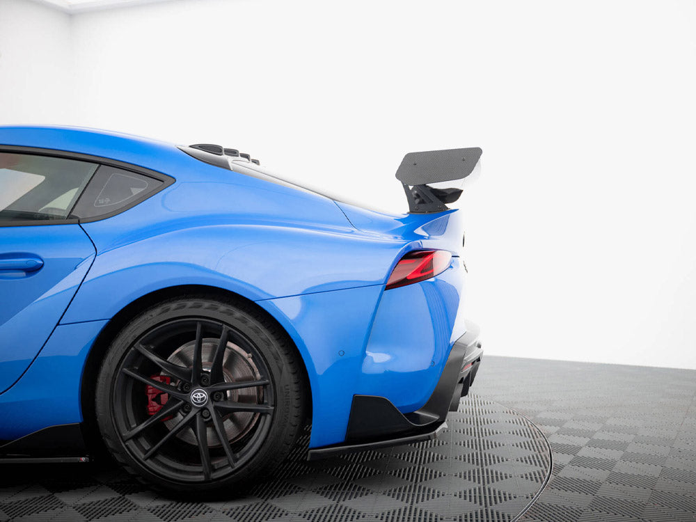 Maxton Design Carbon Spoiler With Upper Swan Mounting + LED Toyota Supra Mk5 - CF-TO-SU-5-WING5-UPP-245-P+LED - Image 11