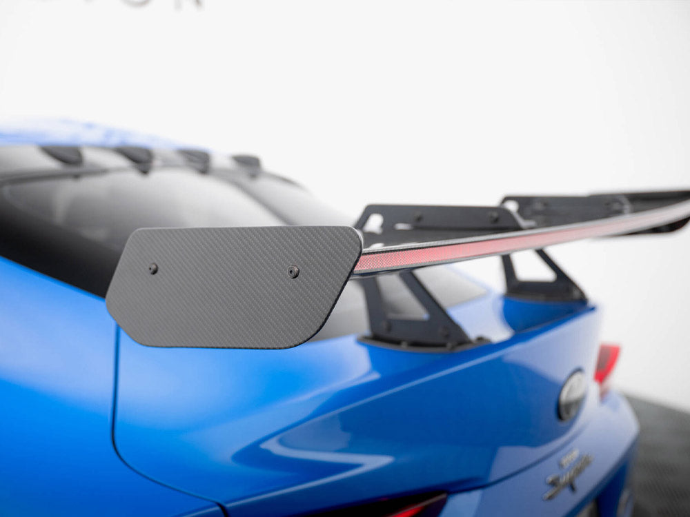 Maxton Design Carbon Spoiler With Upper Swan Mounting + LED Toyota Supra Mk5 - CF-TO-SU-5-WING5-UPP-245-P+LED - Image 13