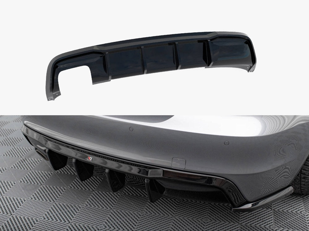 Maxton Design Rear Valance BMW 1 M-Pack E82 - BM-1-82-MPACK-C-RS1GO_ - Image 1