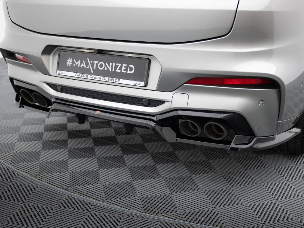 Maxton Design Rear Splitter (Vertical Bars) BMW X4 M F98 - BM-X4M-F98-RD1G+RD2G - Image 3