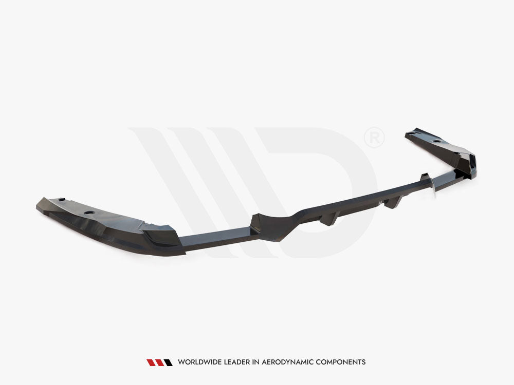 Maxton Design Rear Splitter (Vertical Bars) BMW X4 M F98 - BM-X4M-F98-RD1G+RD2G - Image 6