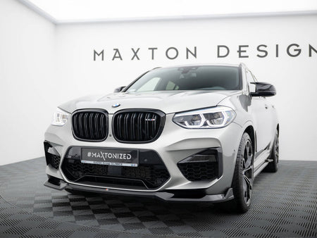 Maxton Design Front Splitter V.2 BMW X4 M F98 - BM-X4M-F98-FD2G - Image 2
