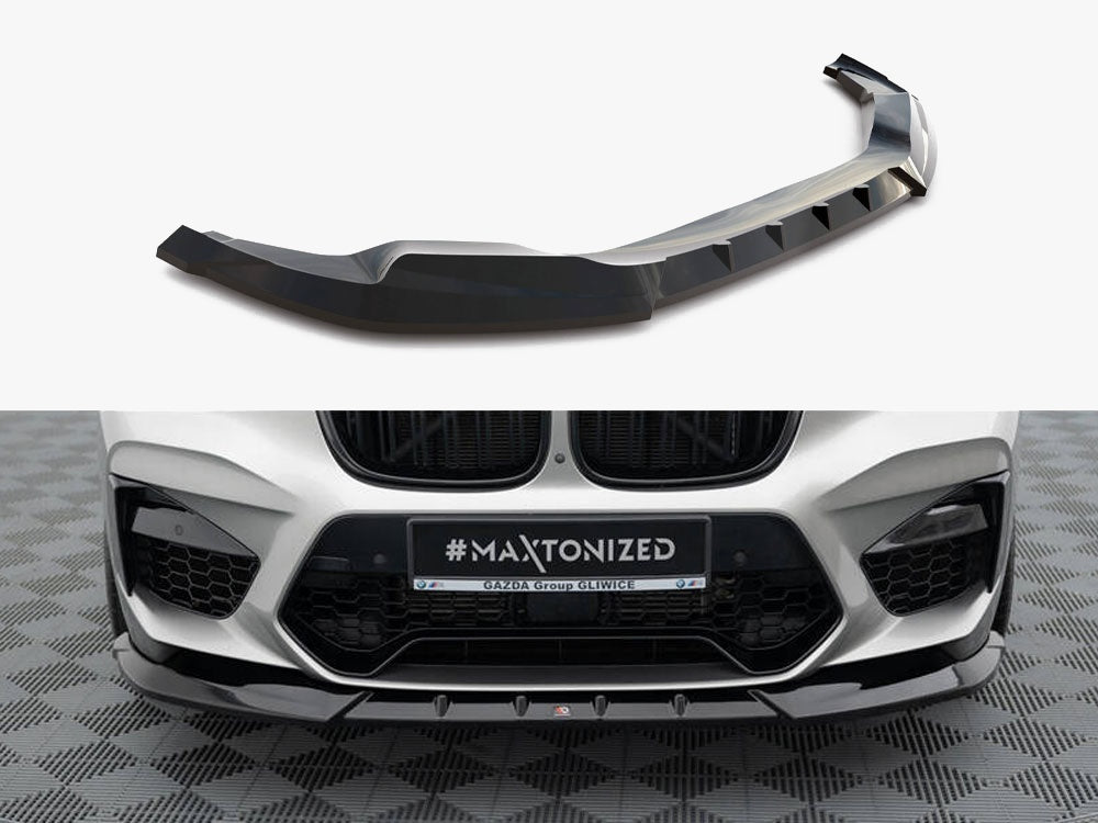 Maxton Design Front Splitter V.1 BMW X4 M F98 - BM-X4M-F98-FD1G - Image 1