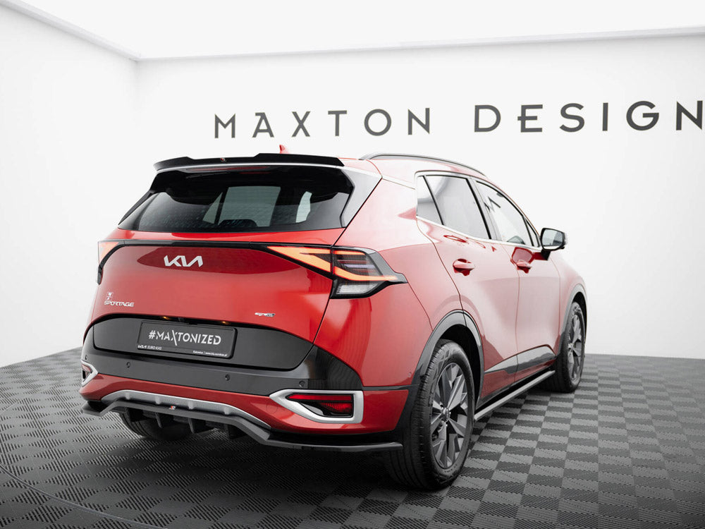 Maxton Design Rear Splitter (Vertical Bars) Kia Sportage GT-Line Mk5 - KI-SP-5-GTLINE-RD1G+RD2G - Image 2
