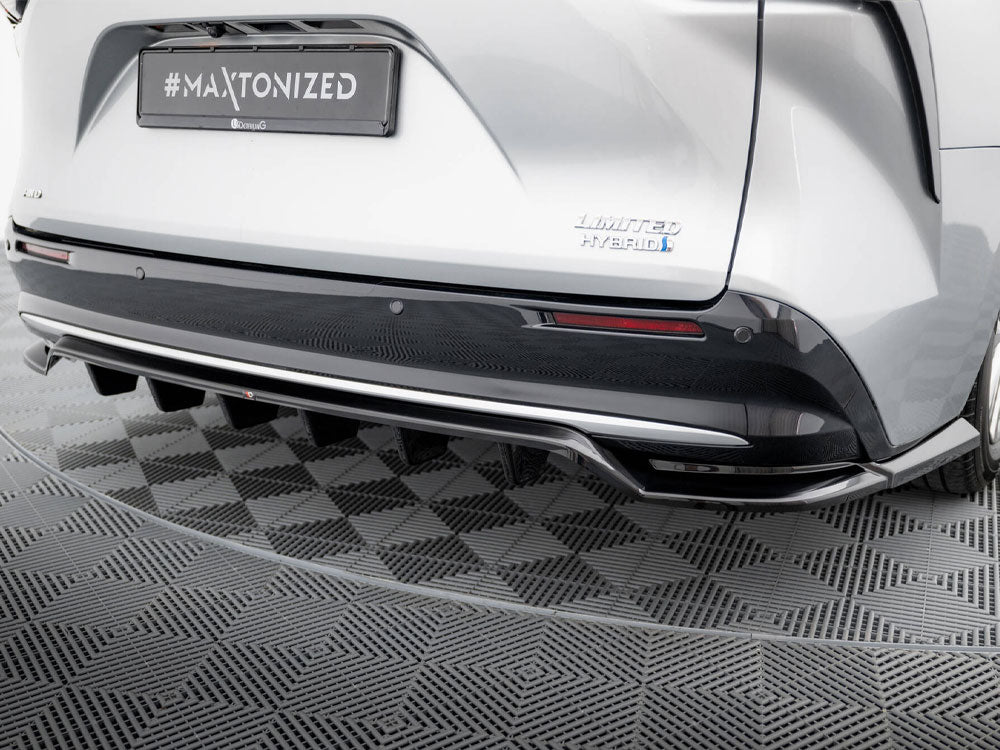 Maxton Design Rear Splitter (Vertical Bars) Toyota Sienna Mk4 - TO-SI-4-RD1G+RD2G - Image 3