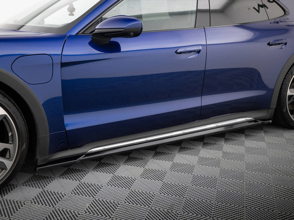 Maxton Design Side Skirts Diffusers Porsche Taycan Cross Turismo 4S - PO-TAY-1-4S-CT-SD1G - Image 3