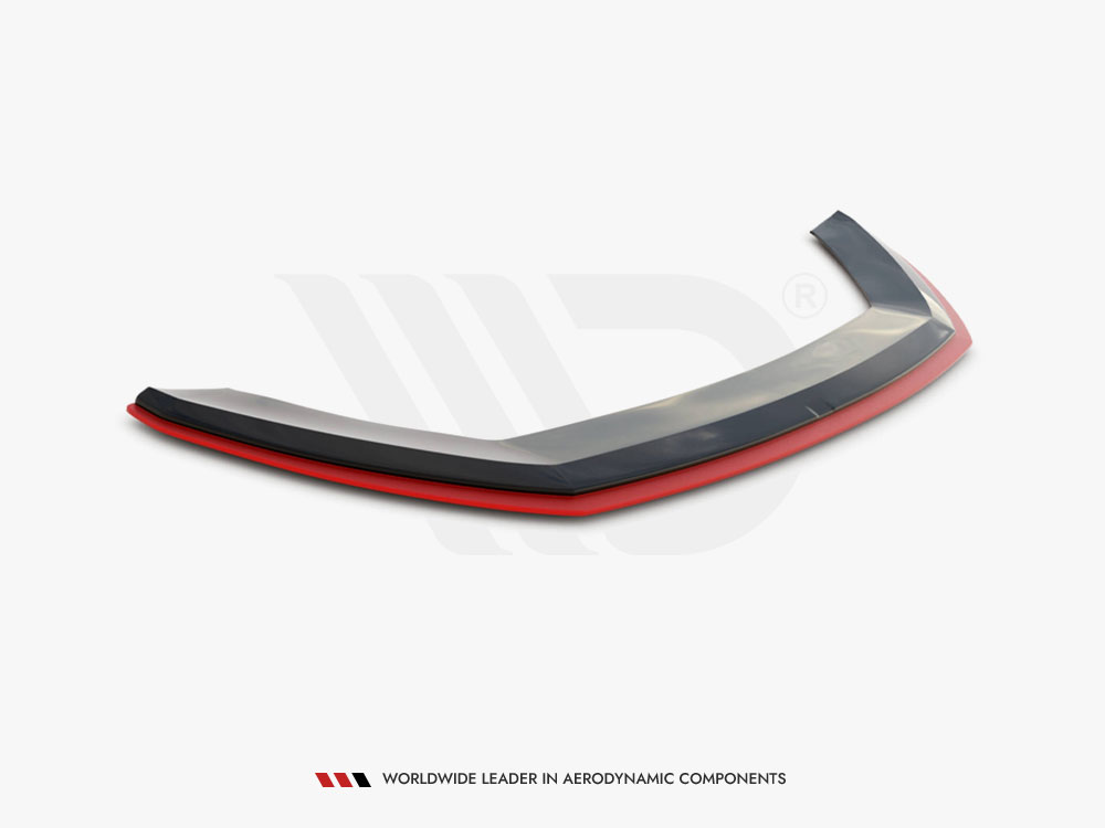 Maxton Design Front Splitter V.3 Seat Leon Cupra / FR Mk3 FL - SE-LE-3F-CU-FD1G+FD3RED - Image 5