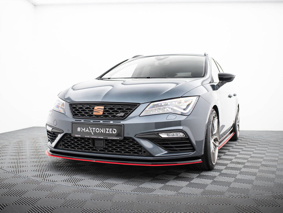 Front Splitter V.3 Seat Leon Cupra / FR Mk3 FL