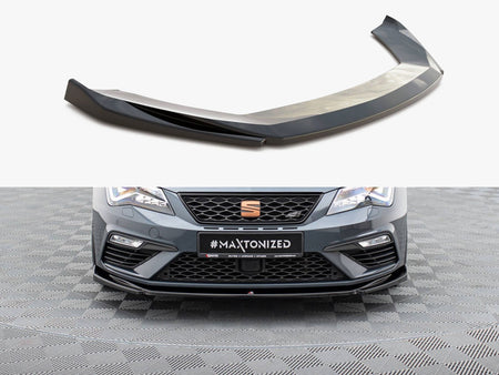 Front Splitter V.5 Seat Leon Cupra / FR Mk3 FL