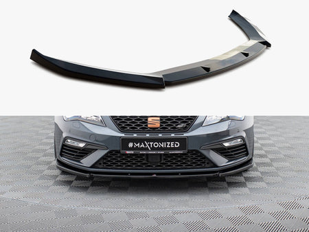 Front Splitter V.6 Seat Leon Cupra / FR Mk3 FL