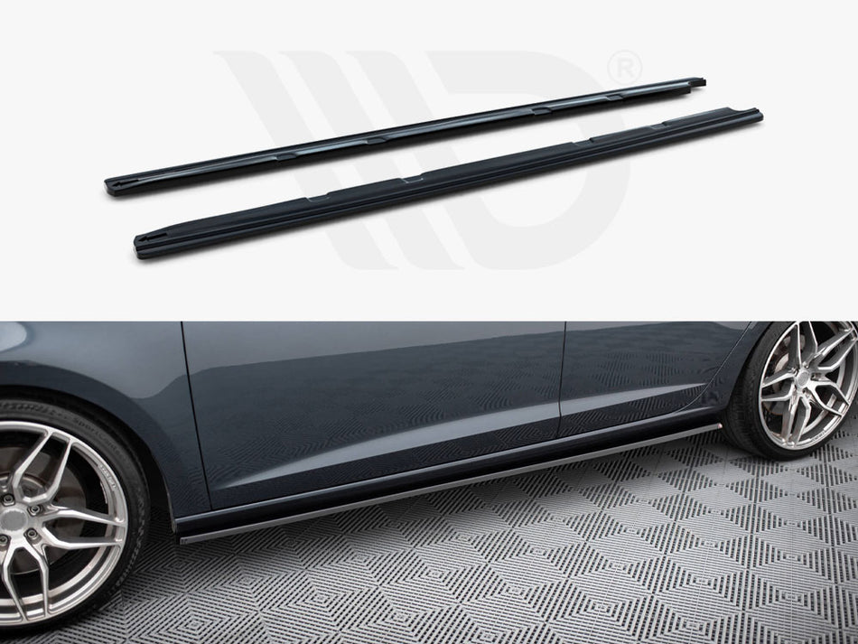 MAXTON DESIGN Side Skirts Diffusers V.2 Seat Leon Mk3 Cupra / FR Facelift