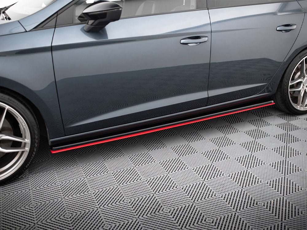 Side Skirts Diffusers V.3 Seat Leon Mk3 Cupra / FR Facelift