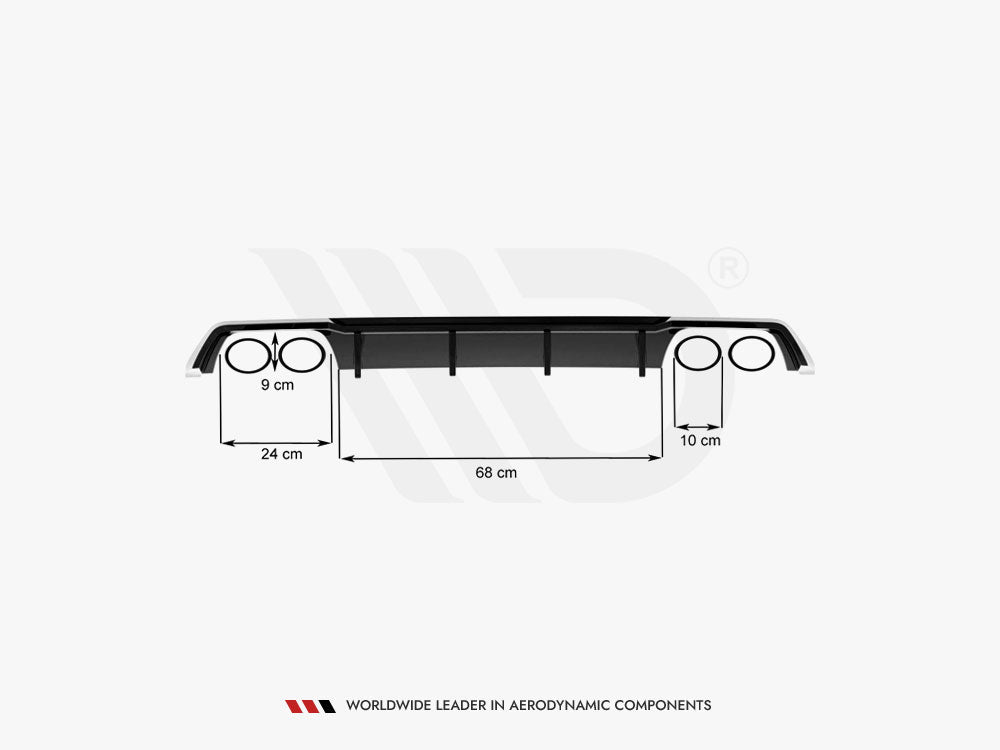 Maxton Design Rear Valance V.3 Seat Leon Cupra ST Mk3 FL - SE-LE-3F-CU-ST-RS2G-OO_OO - Image 7