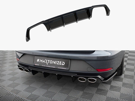 Maxton Design Rear Valance V.3 Seat Leon Cupra ST Mk3 FL - SE-LE-3F-CU-ST-RS2G-OO_OO - Image 1