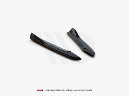 Maxton Design Rear Side Splitters V.3 Seat Leon Cupra Mk3 FL Sportstourer - Carbon Look - SE-LE-3F-CU-ST-RSD3C - Image 5