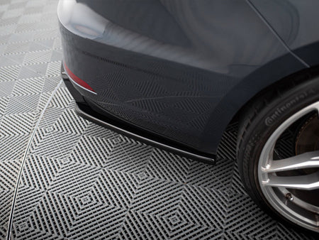 Rear Side Splitters V.3 Seat Leon Cupra Mk3 FL Sportstourer - Carbon Look