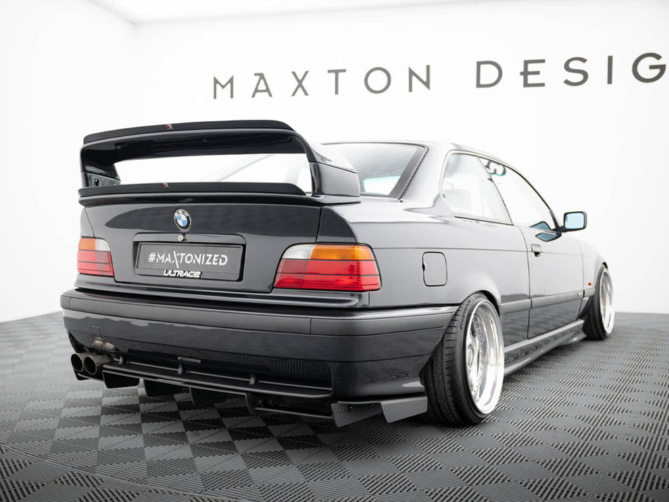 Maxton Design Rear Diffuser BMW M3 / 3 M-Pack E36 Coupe - BM-3-36-C-M-CNC-RS1A - Image 2