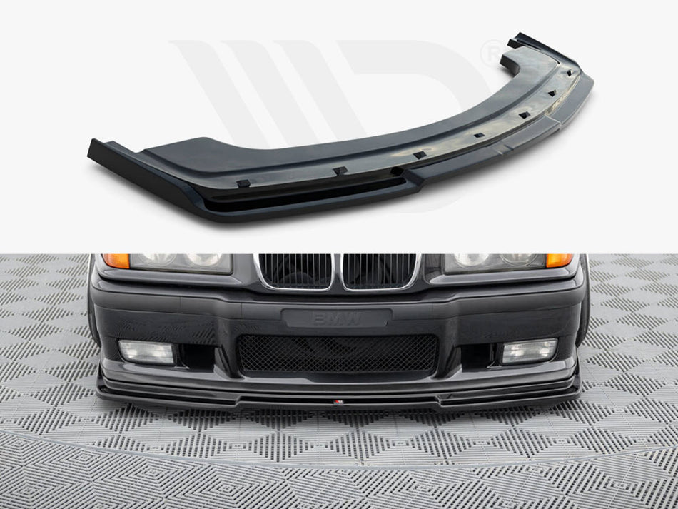 MAXTON DESIGN Front Splitter V.1 BMW M3 / 3 M-Pack E36 Coupe - Carbon Look