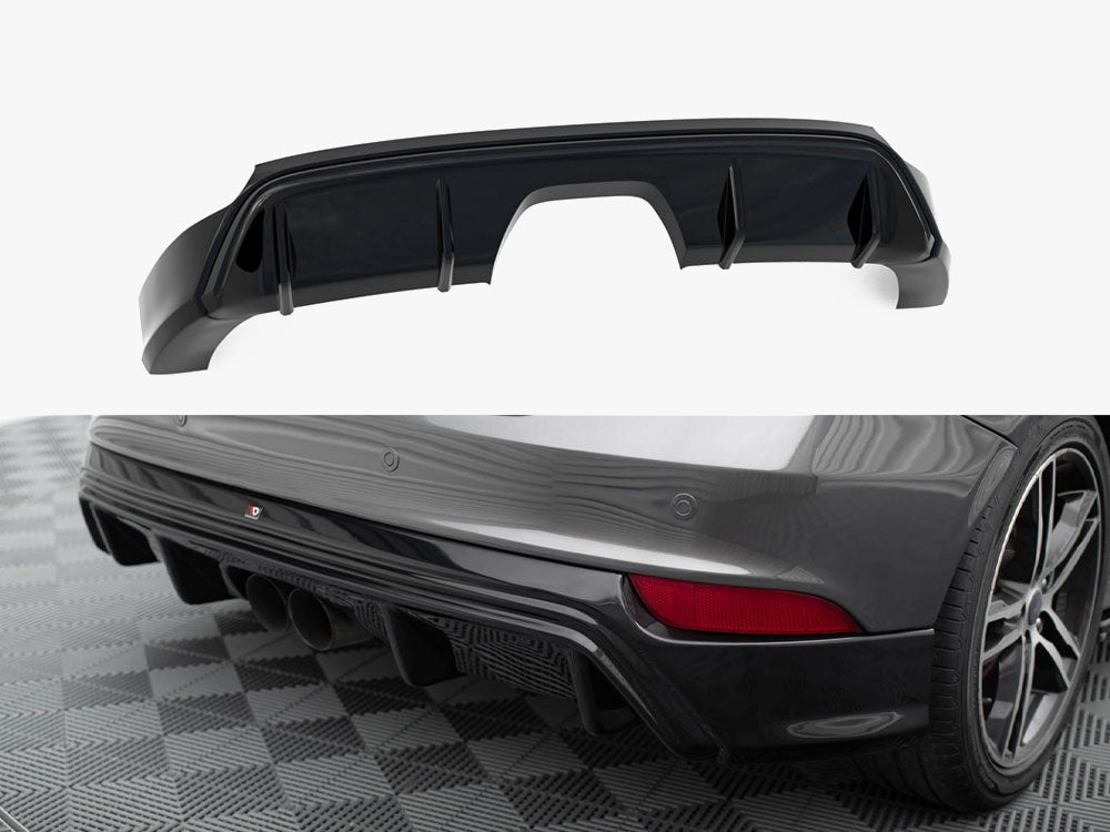 Maxton Design Rear Valance Ford Focus ST Mk3 FL (RS-Look) - FO-FO-3F-ST-RS1A - Image 1